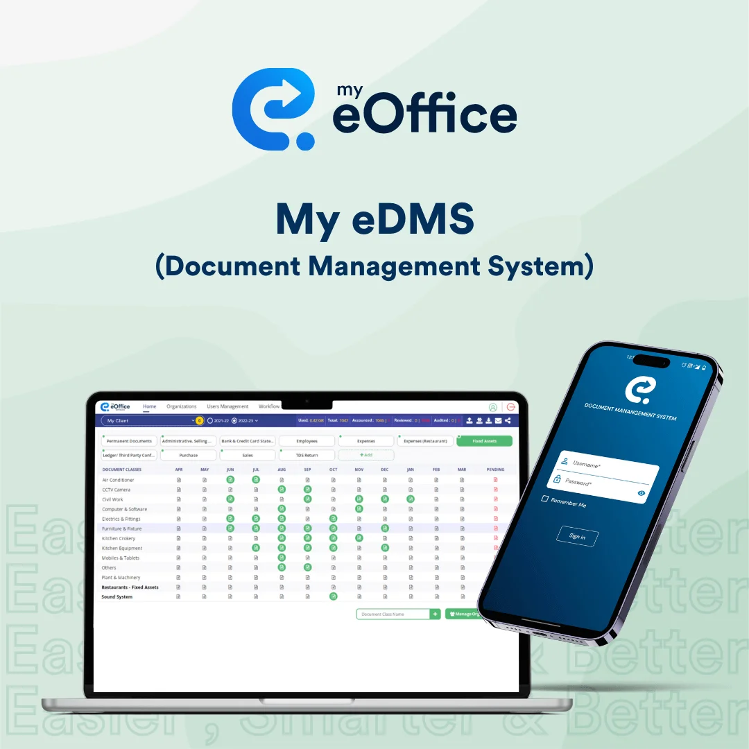 My eDMS Software